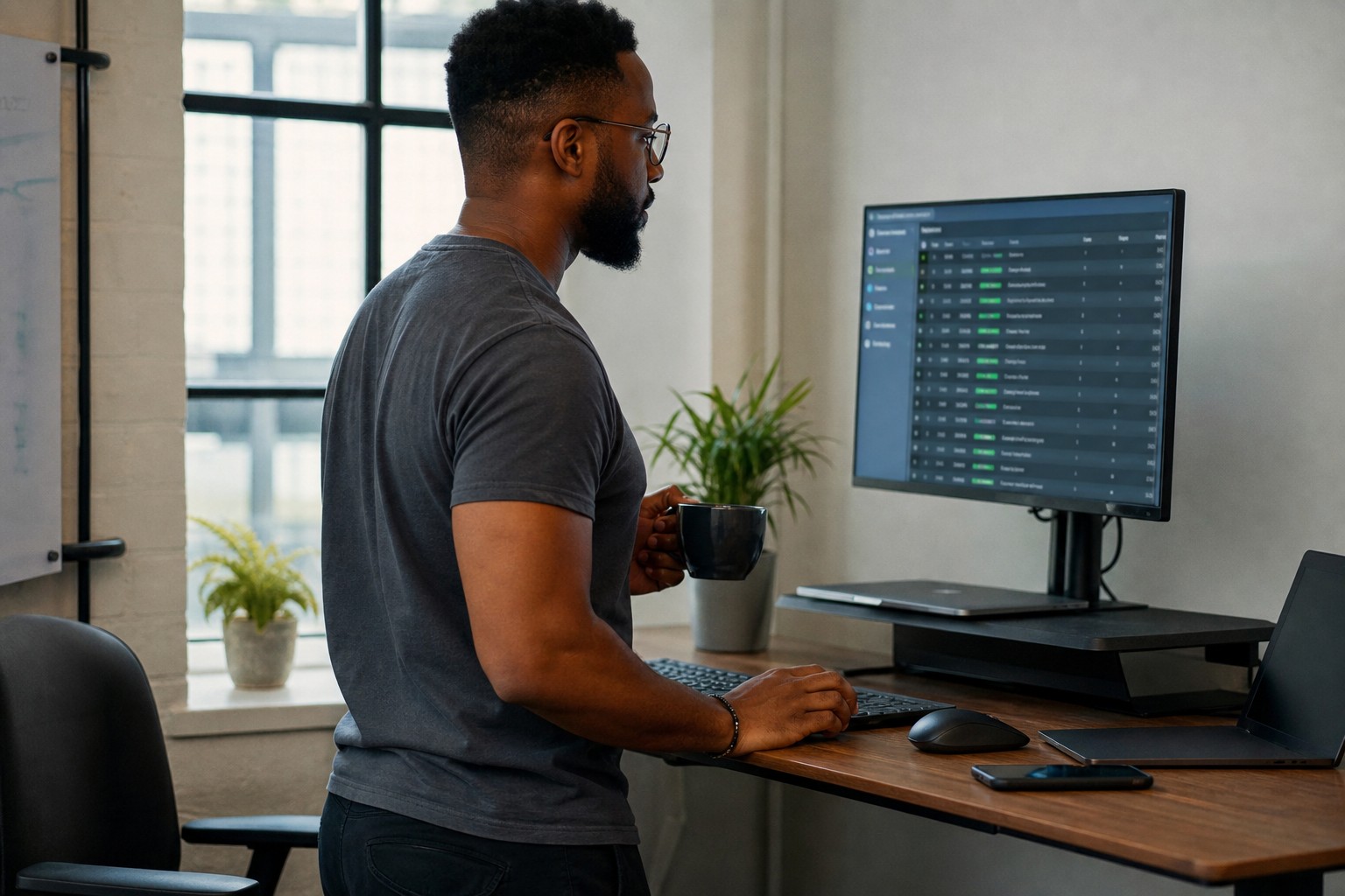 Run — the work happens on the box